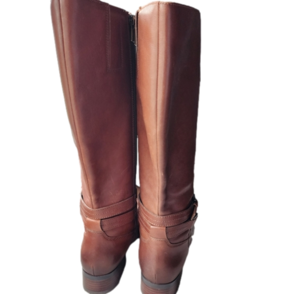 EUC Naturalizer Brown Reid Wide Calf Knee High Boot - Size 8.5 Wide - Picture 11 of 14